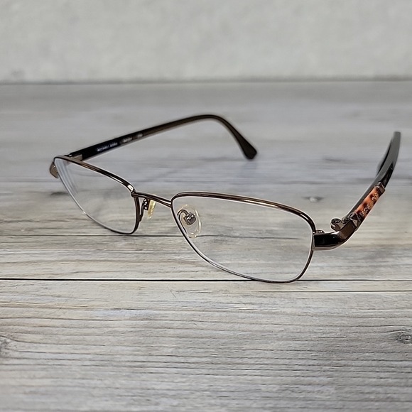 Michael Kors Other - Michael Kors MK 357 239 Eyeglasses Frames Rectangle Bronze Brown 49-17-135